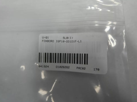 Foxboro IGP10-DD1D1F-L1