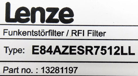 Lenze E84AZESR7512LL