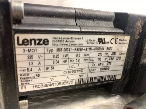 LENZE MCS06C41-RS0B0-A11N-ST5S00N-R0SU