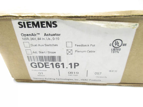 SIEMENS GDE161.1P