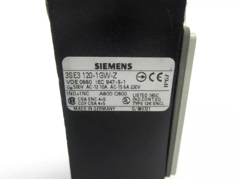 SIEMENS 3SE3120-1GW-Z