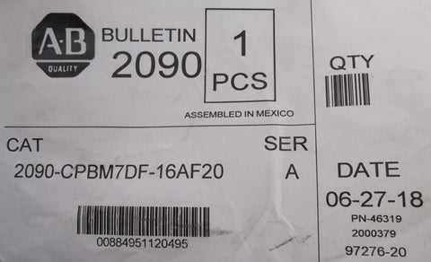 ALLEN BRADLEY 2090-CPBM7DF-16AF20