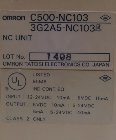 OMRON C500-NC103