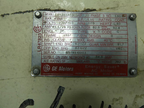 General Electric 5KS286AC305