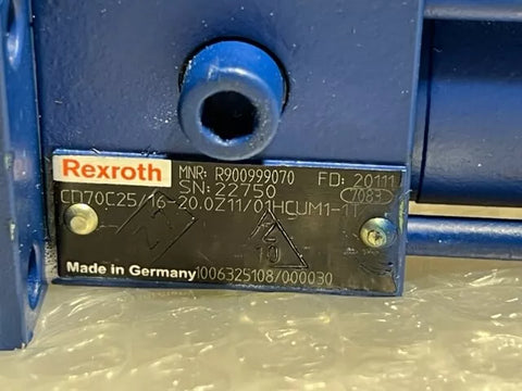 REXROTH CD70C25/16-20.0Z11/01HCUM1-1T