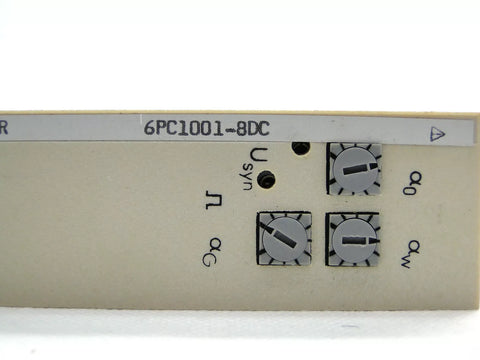 SIEMENS 6PC1001-8DC