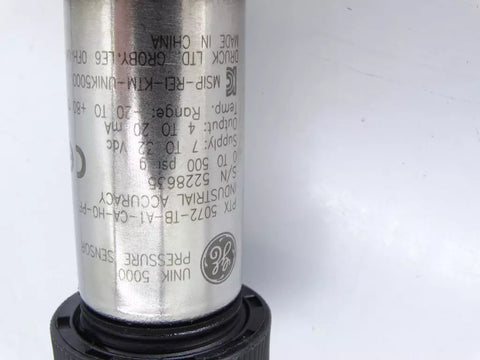 GENERAL ELECTRIC PTX5072-TB-A1-CA-HO-PF-500PSIG