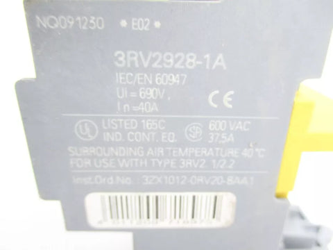 SIEMENS 3RV2928-1A