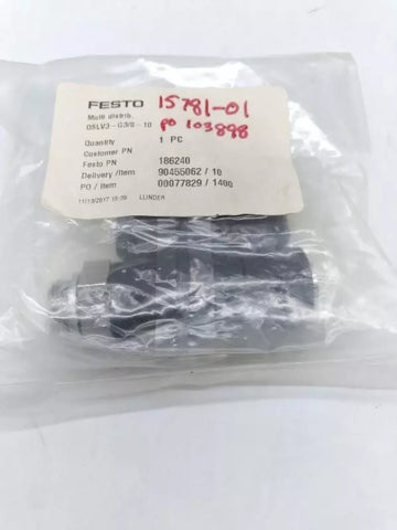 FESTO QSLV3-3/8-10