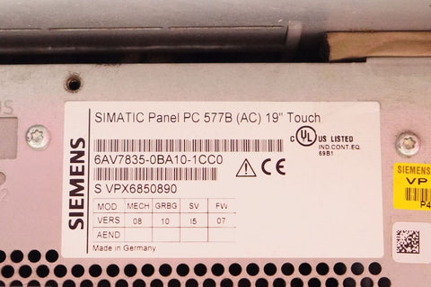 Siemens 6AV7835-0BA10-1CC0