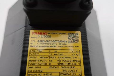 FANUC A06B-0032-B075#0008