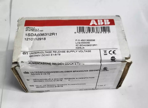 ASEA BROWN BOVERI 1SDA038312R1