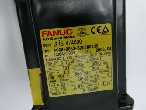 FANUC A06B-0063-B203#0100