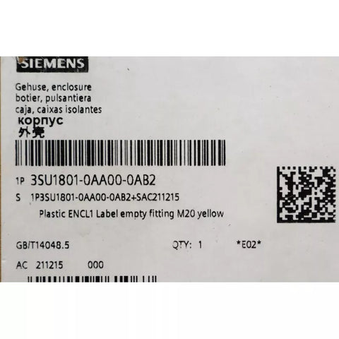 SIEMENS 3SU1801-0AA00-0AB2