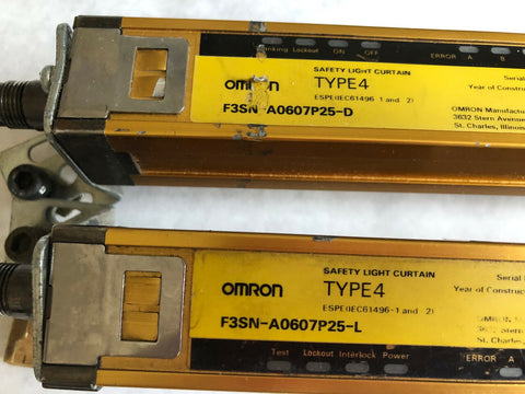 OMRON  F3SN-A0607P25-D