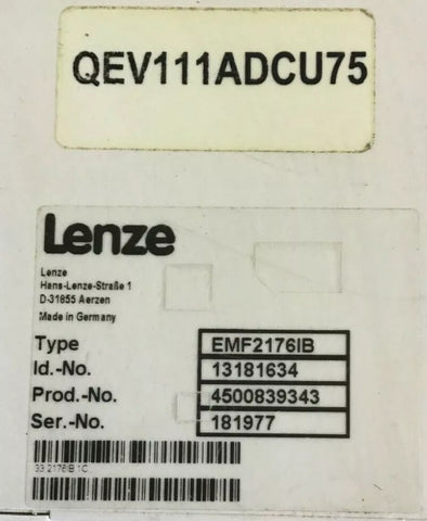 LENZE EMF2176IB