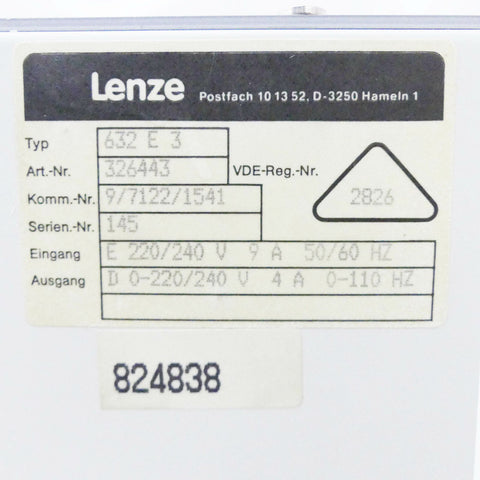 LENZE 632E3