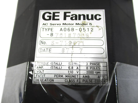 FANUC A06B-0512-B701