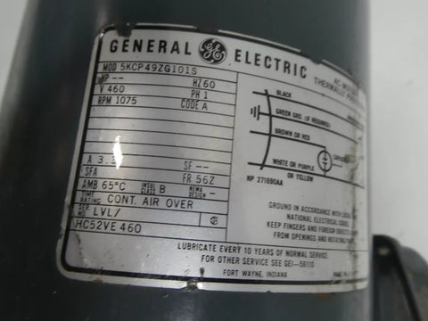 General Electric 5KCP49ZG101S