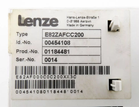 Lenze E82ZAFCC200