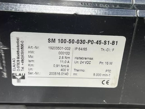 SCHNEIDER ELECTRIC SM-100-50-030-P0-45-S1-B1