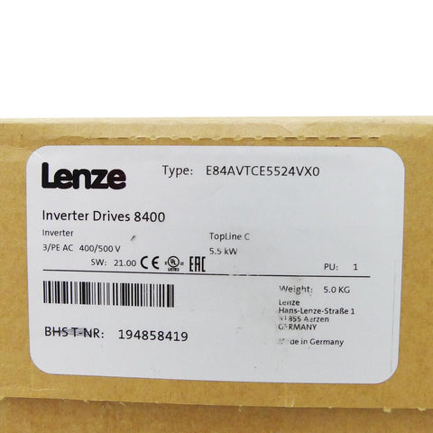 LENZE E84AVTCE5524VX0