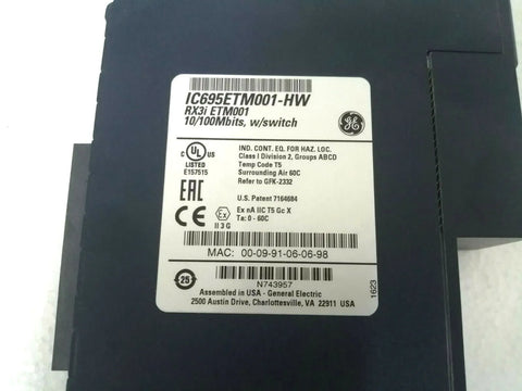 GE FANUC IC695ETM001-HW