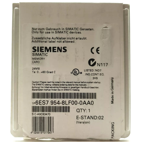 SIEMENS 6ES7954-8LF00-0AA0