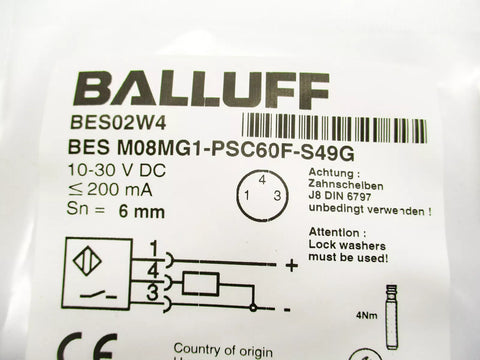 BALLUFF BESM08MG1-PSC60F-S49G