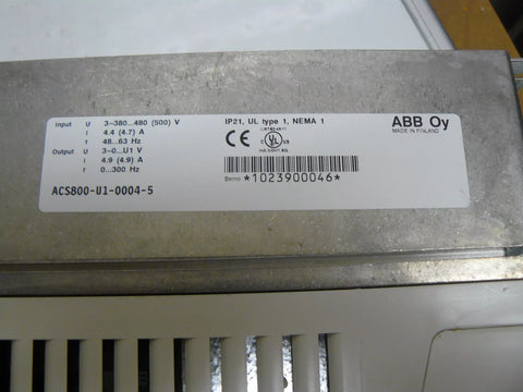 ABB ACS800-U1-0004-5