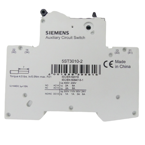 SIEMENS 5SY4110-7 + 5ST3010-2