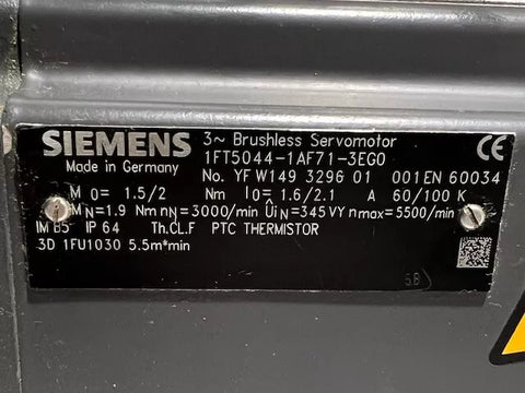 SIEMENS 1FT5044-1AF71-3EG0