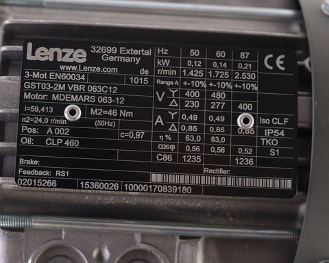 Lenze GST03-2M VBR 063C42