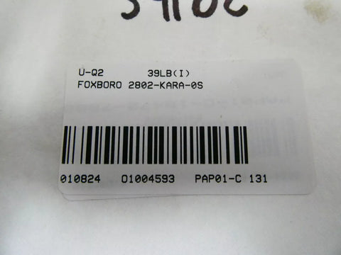 Foxboro 2802-KARA-0S