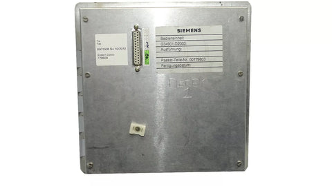 SIEMENS G34901D2003