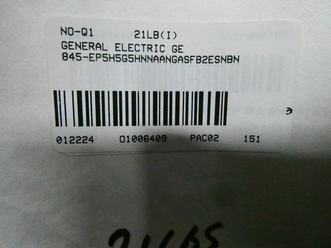 General Electric 845-EP5H5G5HNNAANGASFB2ESNBN