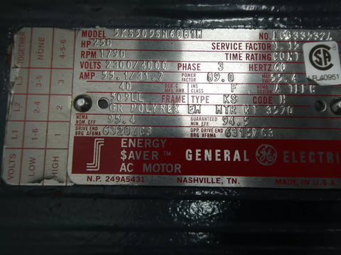 General Electric 5KS509SM6081M