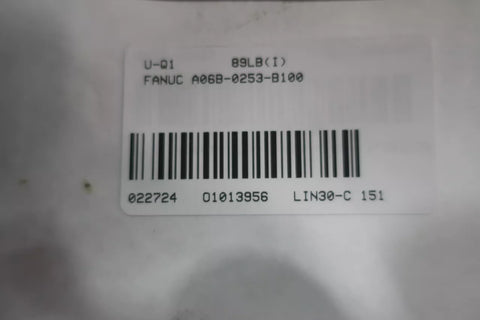 FANUC A06B-0253-B100