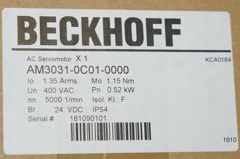 Beckhoff AM3031-0C01-0000