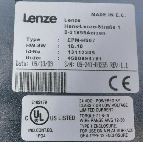 Lenze EPM-H507