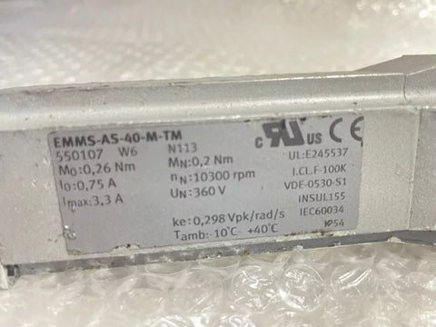 FESTO EMMS-AS-40-M-TM