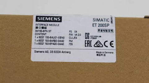 Siemens ET 200SP 6ES7 155-6AA01-0BN0