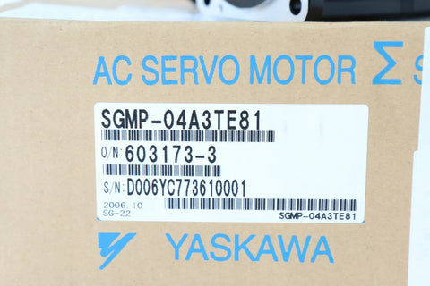 YASKAWA SGMP-04A3TE81