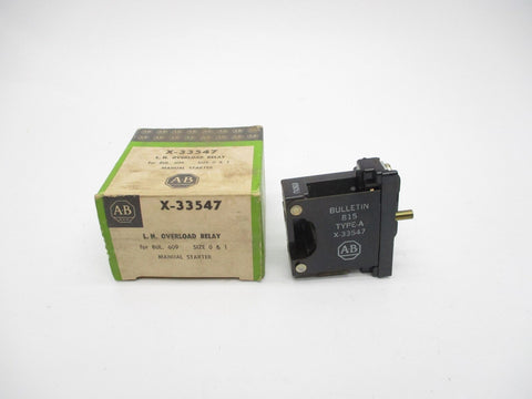 ALLEN BRADLEY X-33547