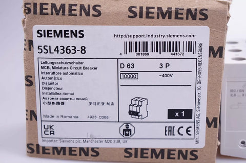 Siemens 5SL4363-8