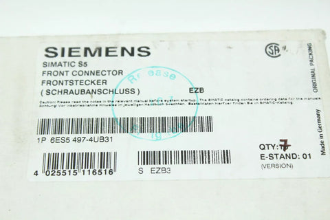 SIEMENS 6ES5 497-4UB31