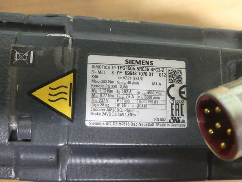 SIEMENS 1FG1505-5RC36-4FC2-Z