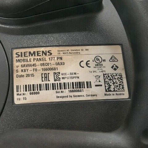 SIEMENS 6AV6645-0BC01-0AX0