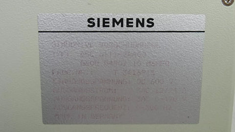 SIEMENS 6SC6111-2AA00