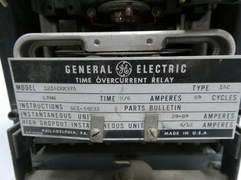 General Electric 12IACKK37A